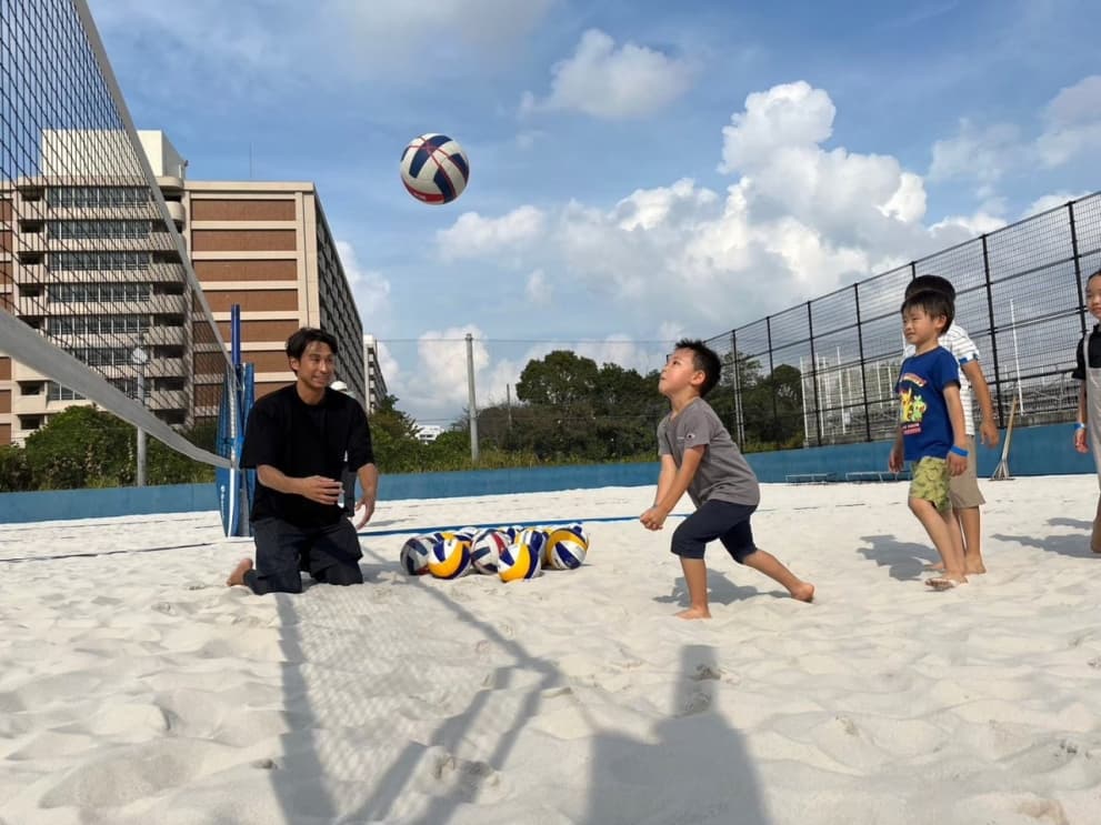 ビーチバレー場無料開放DAY