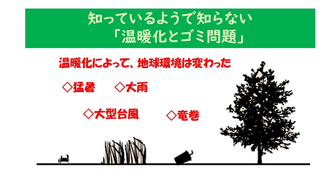 知っているようで知らない「温暖化とゴミ問題」【区民プロデュース講座】