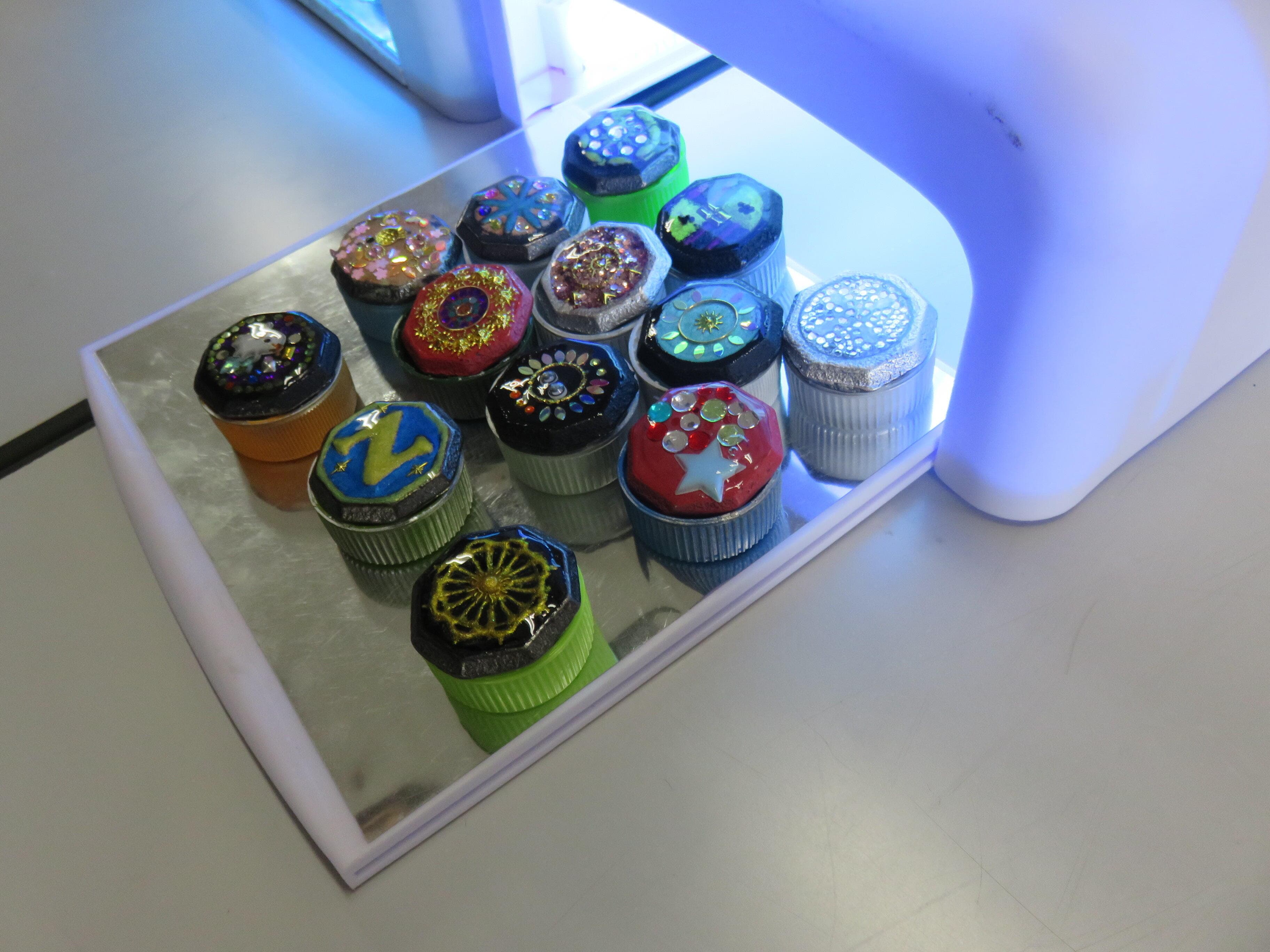 マイ・ベーゴマ作り(ベーゴマデコレーション)