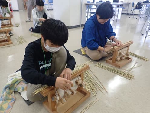海苔簀(のりす)づくり