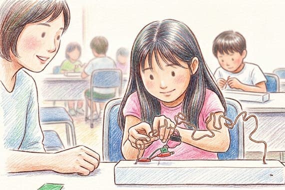 【レポート】電気工事士とつくるオモシロ工作(区民プロデュース講座)